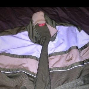 Puma zip up track jacket 🔥